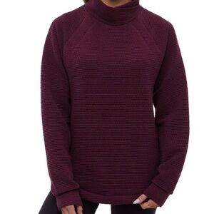 Bench Women's Rich Maroon Turtleneck Sweater